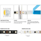 DIGILED COB LED strip WS2814 COB RGBWW 22W 24VDC IP30 5m Rol - PIXEL PRO