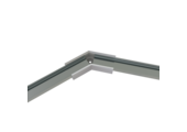 Hoek verbinder 135 graden voor Wit LED strip profiel 301WIT
