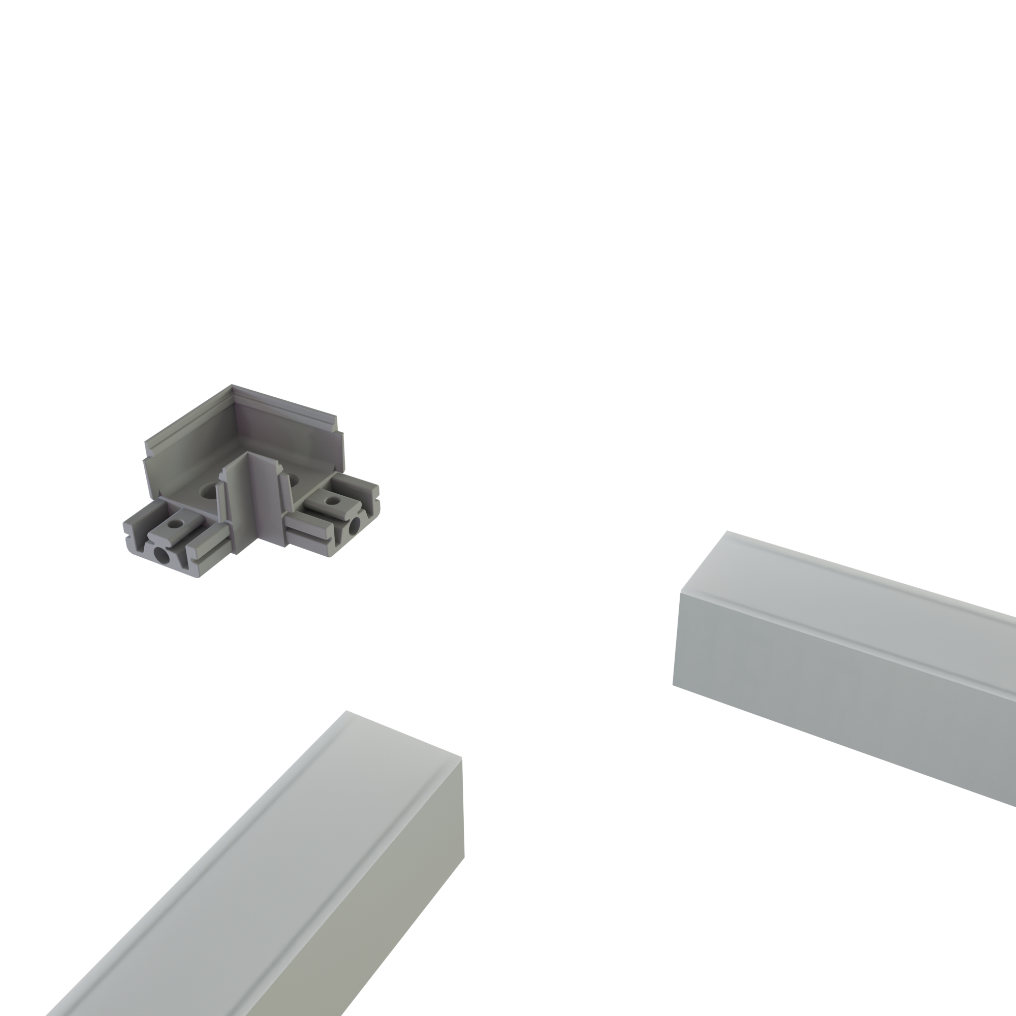 Hoekverbinder 90° voor LED profiel XL306ALU