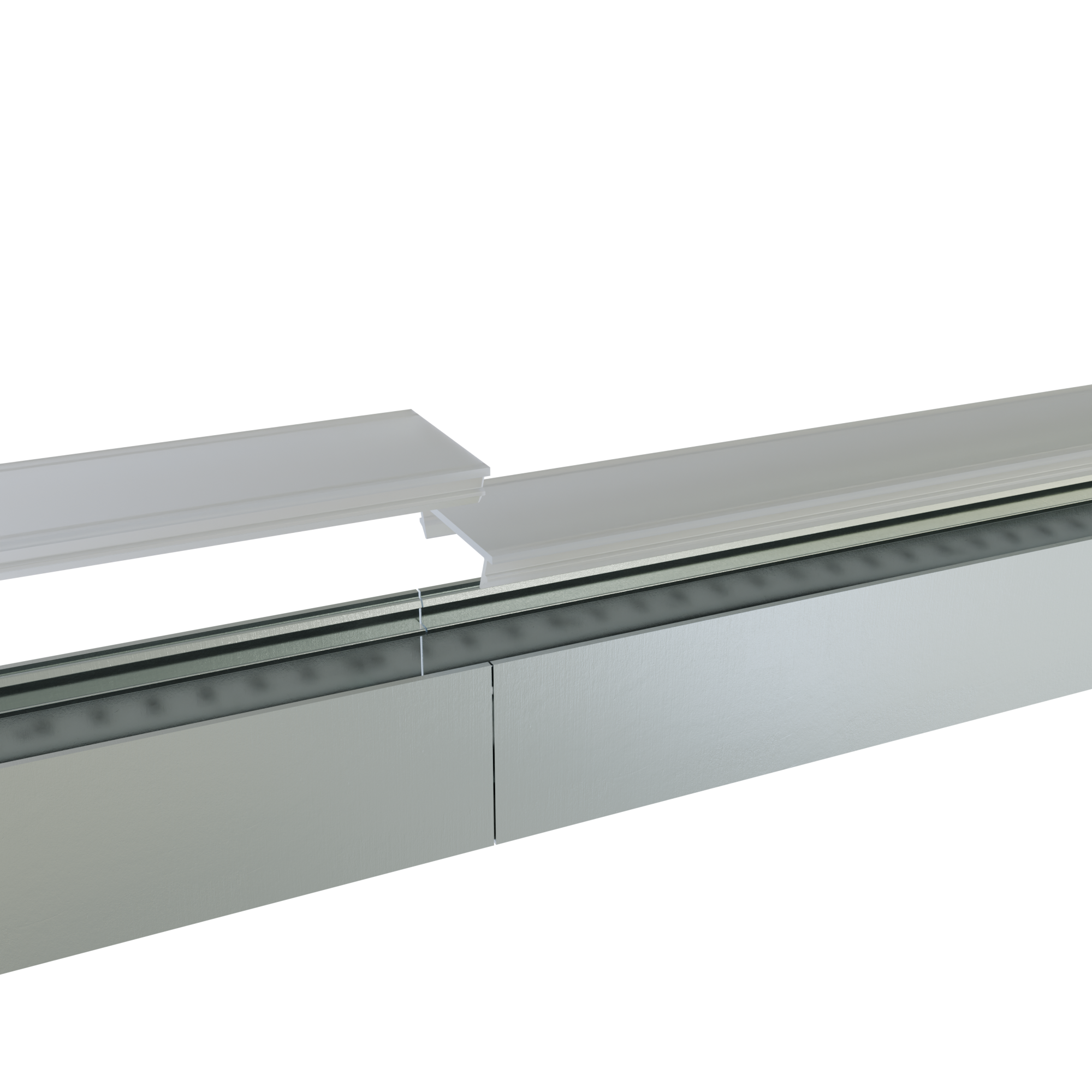 Connector 180° zwart voor LED profiel 318ZWART