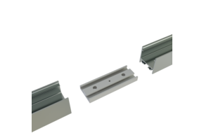 Connector 180° wit voor LED strip profiel 318WIT