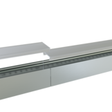 Connector 180° wit voor LED strip profiel 318WIT