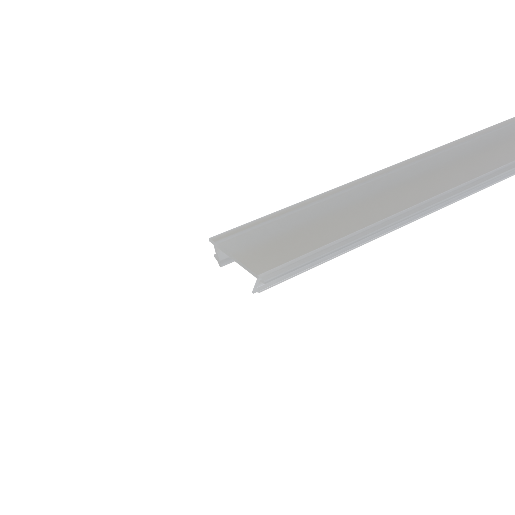 Hoek verbinder 120° wit voor LED strip profiel 302WIT