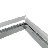 Hoek verbinder 120° wit voor LED strip profiel 302WIT