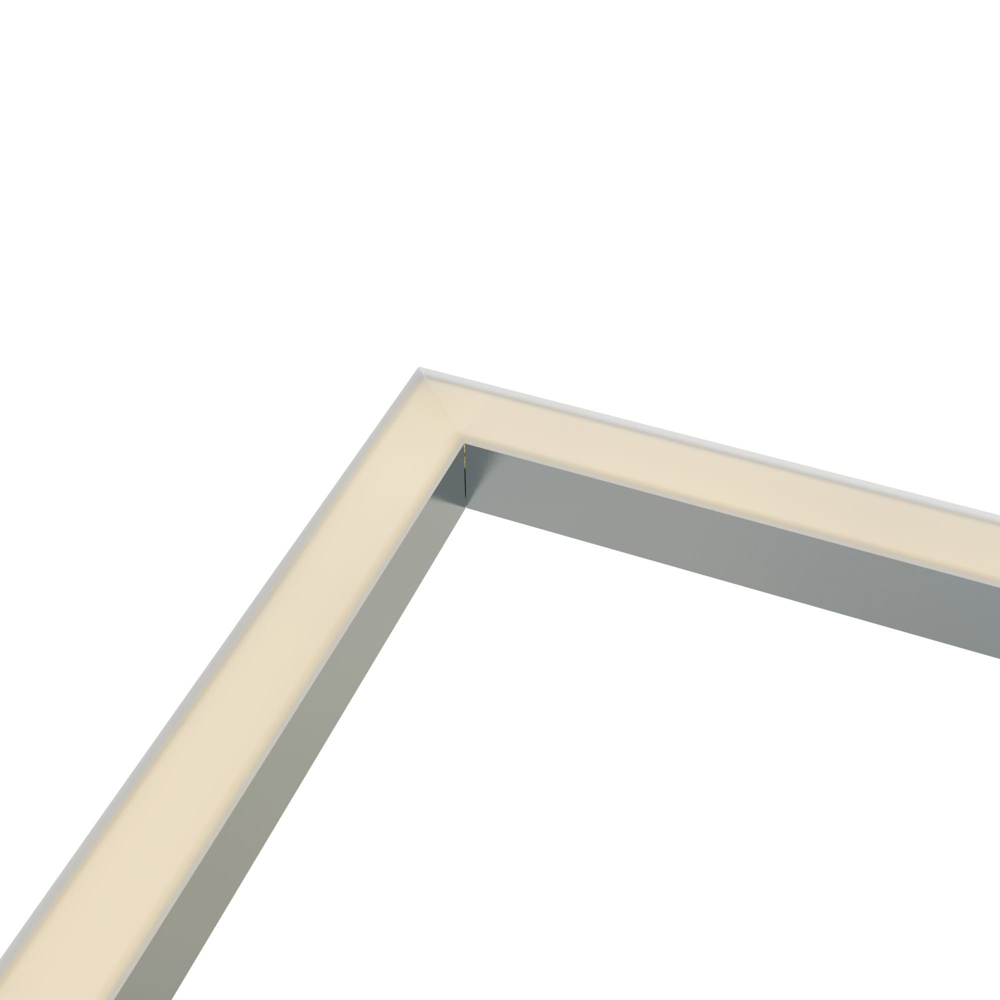 Hoek verbinder 120° wit voor LED strip profiel 302WIT