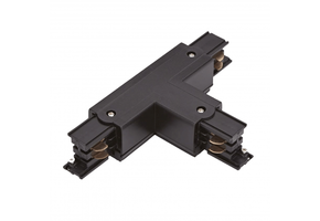 t stuk connector voor zwarte 3-fase rail rechts