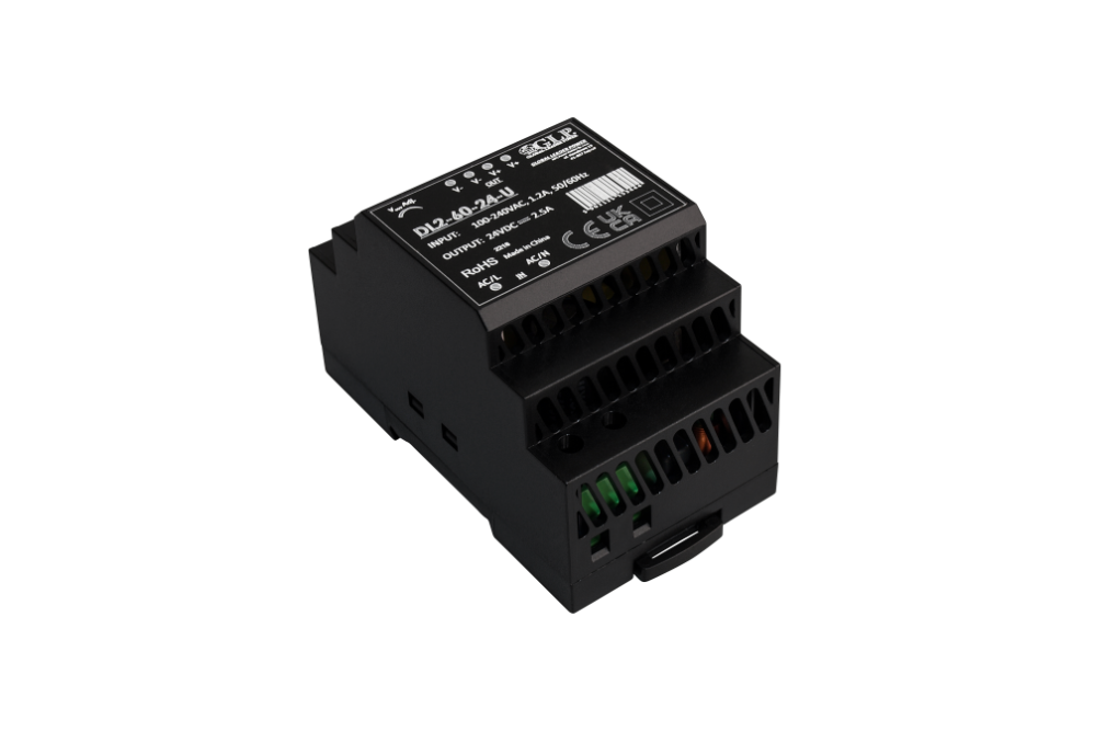 DIN Rail LED driver 60 watt 48 volt 1,25 Ampère - IP20 - DL2-60-48-U