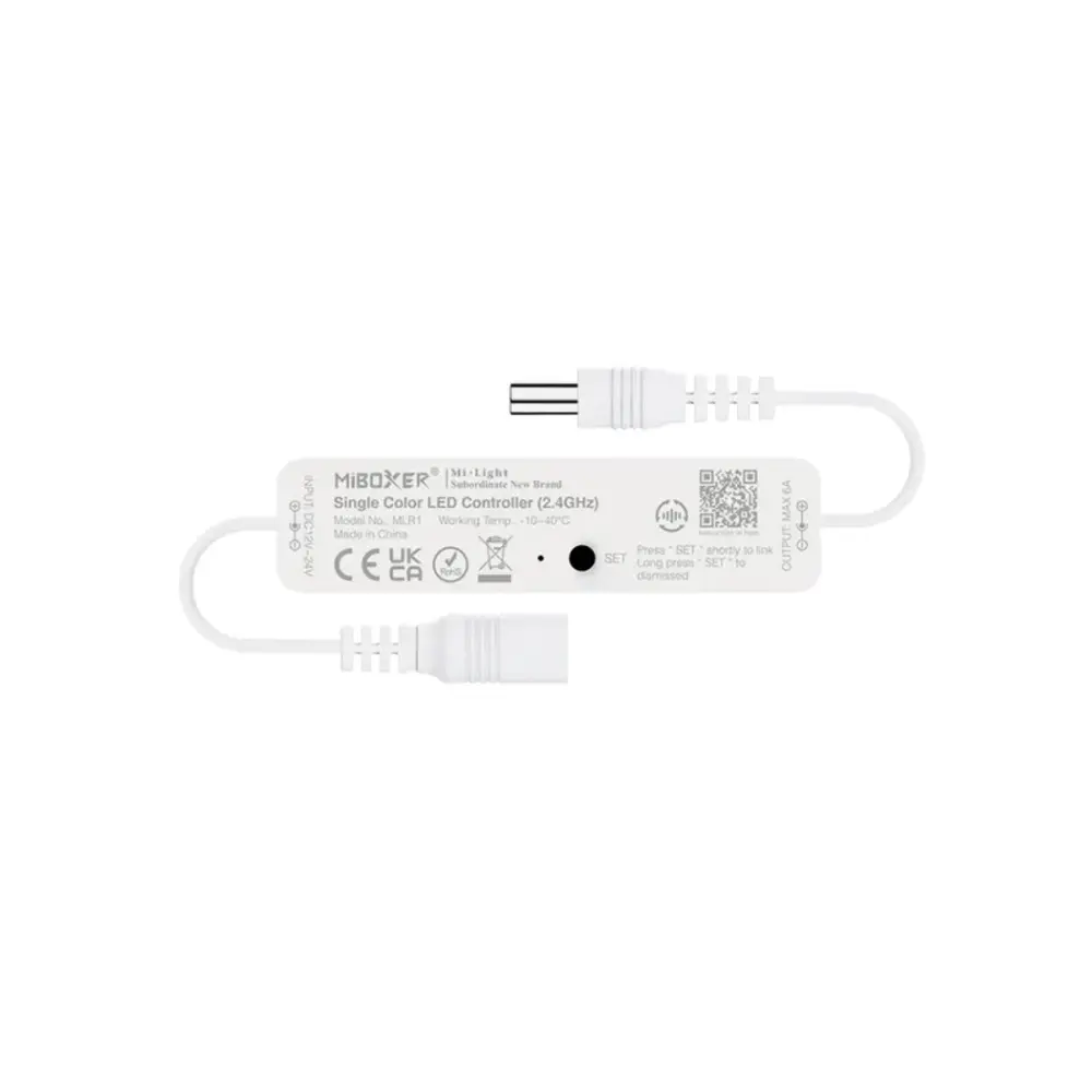 Mini compacte LED strip controller - 1 zone - - LedDistrict