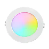 Instelbare ZIGBEE inbouw 90-95mm LED Spot RGB+CCT (RGBCCT & 2700K-6500K) - FUT068ZR