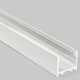 VARIO30-02 ACDE-9/TY LED profiel 2 meter - 33,4 x 15,9 mm - Wit RAL 9003