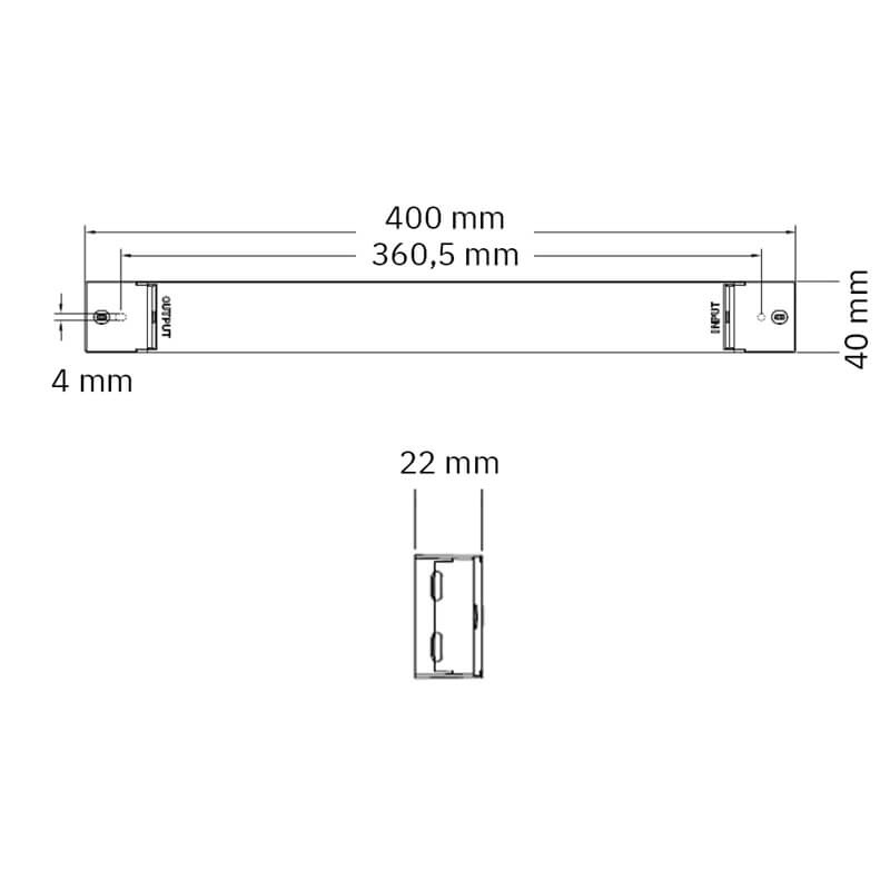 Philips LED voeding 24V IP20 250W