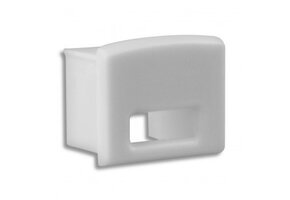 Eindkap voor LED strip profielen met kabeldoorvoer 05.1WIT