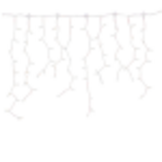 LED ijspegelverlichting 2x0,8m – Koud wit 6500K – Wit snoer – 230V IP65