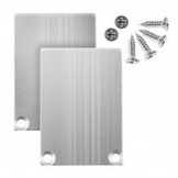 2 x LED strip profiel eindkappen inclusief schroeven - PN4.C3 - afdekking naar keuze