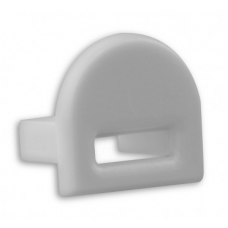 Eindkap voor LED strip profiel met kabeldoorvoer - 06.2ALU