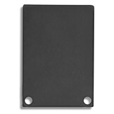 2 x LED strip profiel eindkapjes inclusief schroeven PN6V2.C3 - Zwart - afdekking naar keuze