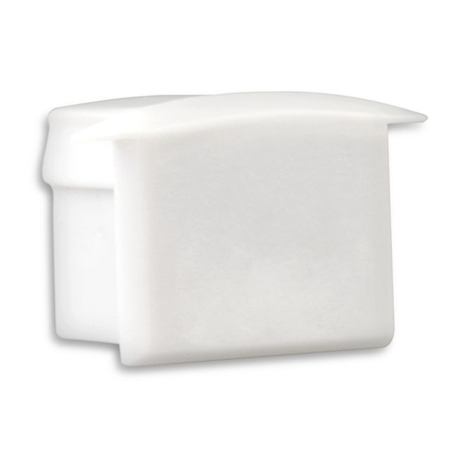 Eindkap zonder kabeldoorvoer - 03WIT