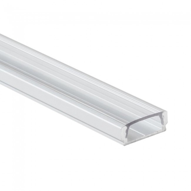 3 meter Losse LED strip profiel cover – Helder – 12,4mm