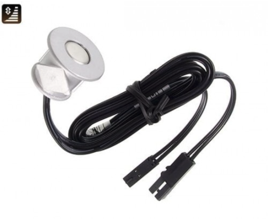 Inbouw LED touch dimmer voor enkel kleurige LED strips - WDS5 ALU