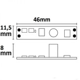 LED strip profiel bewegingsmelder - inbouw