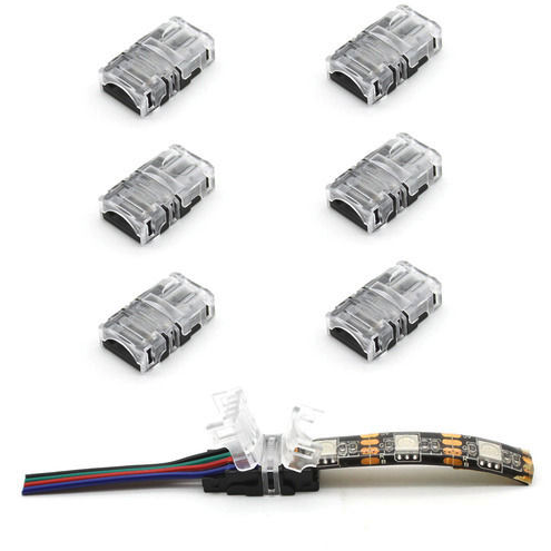 Waterdicht koppelstuk voor RGB LED strips 10mm