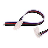 12mm RGBW / RGBWW LED strip verbindingsstuk met draad 1 zijdig - IP20