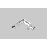 LED strip profiel hoekstuk wit t.b.v. LED strip profiel SMART10 AC2/Z - afdekking naar keuze