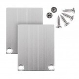 2 x LED strip profiel eindkappen inclusief schroeven - PN4.C2 - afdekking naar keuze