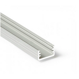 LED strip profiel met opaal klikcover 12,2 mm x 7 mm – SLIM8 AC2/Z - SLIM100ALU