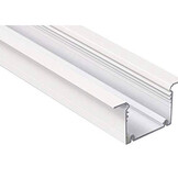 LED XXL inbouw profiel 2 meter met cover 77 mm x 36 mm - XL70WIT