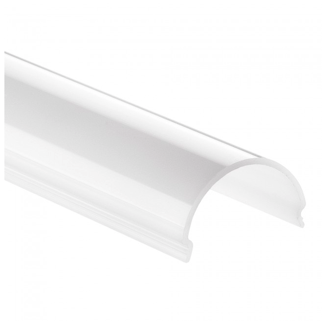 LED XL profiel 2 meter met ronde cover 24mm 36,79mm x 11,69mm - XL7.C4ALU