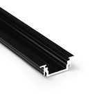 GROOVE14 EE7F/TY LED inbouwprofiel - Zwart - afdekking naar keuze