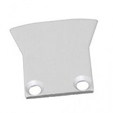 2 x LED strip profiel eindkapjes inclusief schroeven PL3 Spica