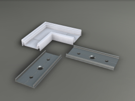 Hoek LED strip profiel - 90 Graden - 09WIT