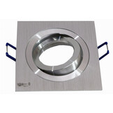 Kantelbare LED spot behuizing - OH328 Chrome