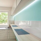 LED hoekprofiel met opaal klikcover 25 mm x 25 mm - C15ALU