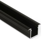 PL3 LED inbouwprofiel - Zwart - afdekking naar keuze