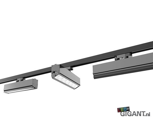 3- fase Trackline ToLEDo, zwart, Trackrails