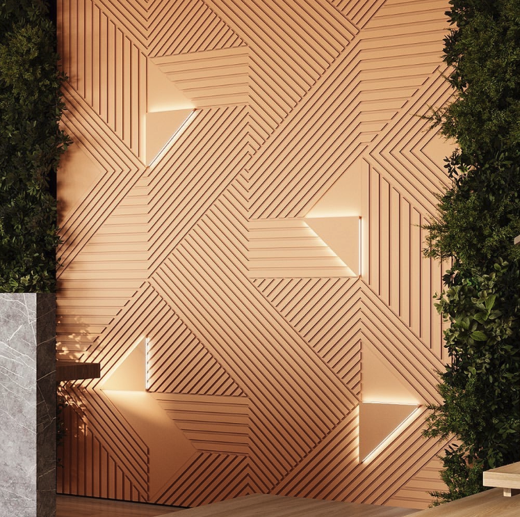 3D LED wandpaneel - Imperial LED