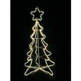Waterdichte kerstboom LED verlichting met 396 LED lampjes