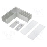 LED strip profiel hoekverbinding 90 graden t.b.v. VARIO30-02 ACDE-9/TY - afdekking naar keuze