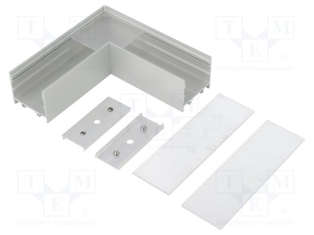 LED strip profiel hoekverbinding 90 graden t.b.v. VARIO30-02 ACDE-9/TY - afdekking naar keuze