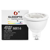 GLEDopto Zigbee instelbare MR16 LED Spot RGBCCT 4 watt 12 volt (2000K-6500K)