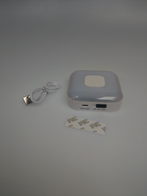 LED spot op accu met dimfunctie - 8cm - 4000k natuurlijk licht - met bewegingssensor