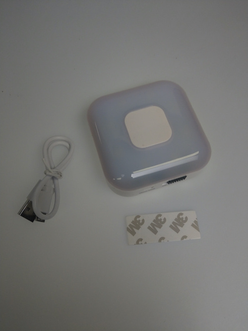 LED spot op accu met dimfunctie - 8cm - 4000k natuurlijk licht - met bewegingssensor