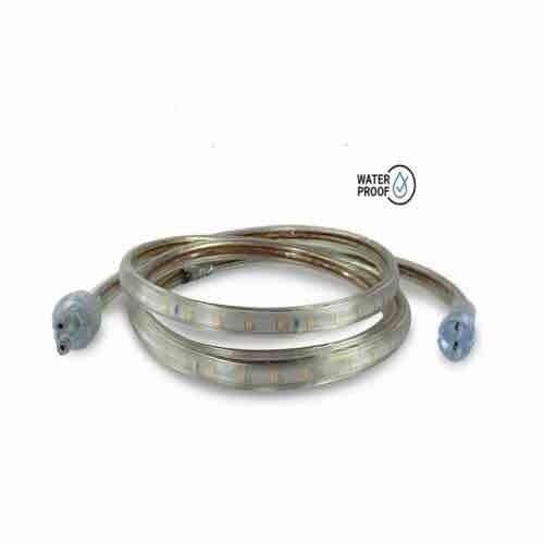 Koppelbare waterdichte LED Lichtslang - 2 meter - natuurlijk wit 4000K 230V 12W - Uitbreidingsset PRO