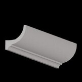 LED strip wandprofiel 75 x 90mm P1