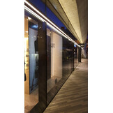 Zwart Inbouw LED XL profiel met klikcover 36.79mm x 26,00mm - XL07Zwart