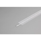 2 meter losse LED strip profiel cover – Helder – 09ALU, 09WIT, 09ZWART 09INBOUW