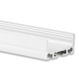 PN4 breed LED opbouwprofiel - Wit - afdekking naar keuze